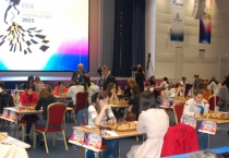 Наталья Погонина выиграла 2-ю партию и матч у гроссмейстера Гоу Ци из Китая и прошла в 1-16 финала чемпината мира среди женщин